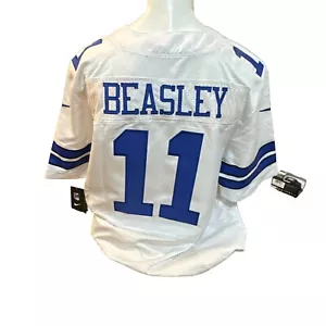 Nike On Field Dallas Cowboys #11 Cole Beasley White Cotton Jersey Men's Size 48 - Picture 1 of 3
