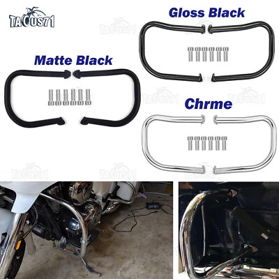 For Indian 14+ Chief Chieftain Roadmaster Rear Saddlebag Crash Guard Bar Highway — 第 1/4 张图片