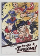 2018 DC Bombshells Series II Terrific Twosome! Wonder Woman Supergirl #T1 0p3