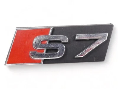 2013 - 2017 Audi S7 4G Emblem Logo Bumper Grille Exterior Front 4G8853736a Oem - Image 1 of 4