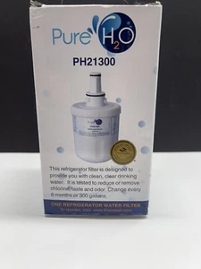 Pure H2O PH21300 Refrigerator Water Filter For Samsung Replacements NEW SEALED - Picture 1 of 2