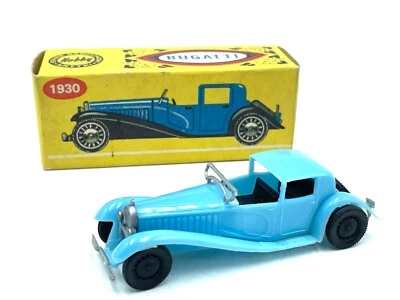 Vintage BUGATTI 1930 HOBBY STARE SAMOCHODY CZECH Plastic Model NEW OLD STOCK #AF - Immagine 1 di 4