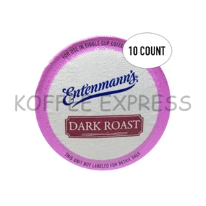 K TAZAS PARA CAFÉ KEURIG TOSTADO OSCURO ENTENMANN'S 10 CT - Imagen 1 de 3