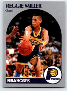 1990-91 NBA Hoops #135: Reggie Miller - Picture 1 of 2
