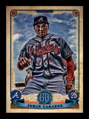 2019 Topps Gypsy Queen #38 Johan Camargo Atlanta Braves - Image 1 of 2