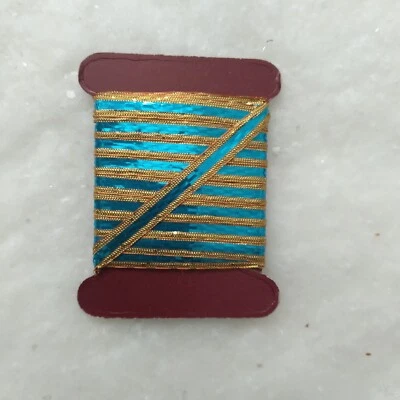 Vintage Lahnband Metallic German Ribbon - Image 1 of 4
