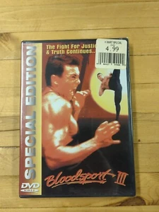 Bloodsport 3 Special Edition (DVD, 2001) K Mart Special Dan Bernhardt Kung Fu - Picture 1 of 5