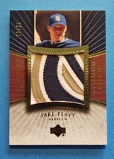 2006 UD Exquisite Collection Jake Peavy jumbo patch #16/25 Padres