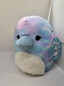 Squishmallows Aquarell Tie-Dye Mitch Schnabeltier 8 Zoll Plüsch rosa lila blau 2022 - Bild 1 von 1