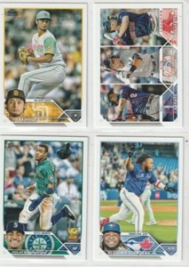2023 TOPPS BASE SERIES 1 SINGLES 1-252  YOU PICK OHTANI FRANCO  SOTO RC'S