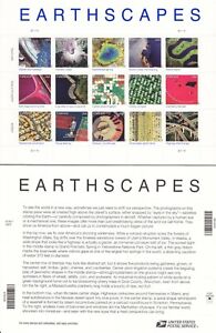 Earthscapes 2012 Forever stamp USPS MINT NH complete set Sheet Pane of 15 # 4710