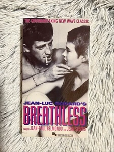 Breathless VHS Jean Luc Godard - Bild 1 von 4