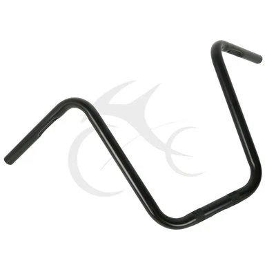 Cabides pretos 14" elevação 1"" guidão macaco ajuste para Harley Sportster XL 883 1200 - Imagem 1 de 4