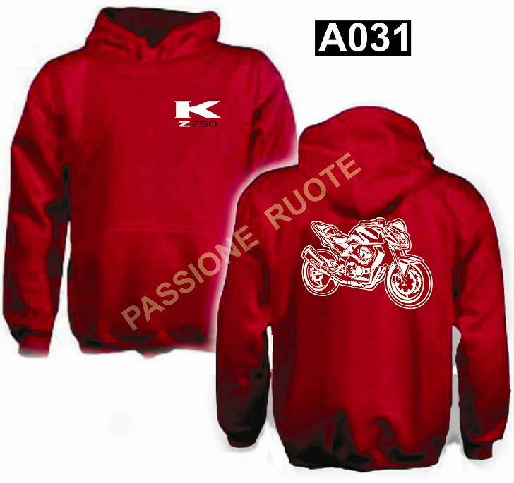 Kapuzenpulli z750 Rot Red Kapuzenpullover Sweatshirt A031 - Bild 1 von 1