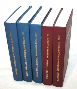 FREED-HARDEMAN UNIVERSITY LECTURES 2010 2013 2015-2017 HC Books CHURCH OF CHRIST - Foto 1 di 4