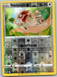 Smeargle Reverse Holo SWSH12: Silver Tempest 137/195 NM - Picture 1 of 2
