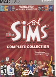 The Sims: Complete Collection w/ Manual MAC DVD live as others simulation game! - Picture 1 of 1