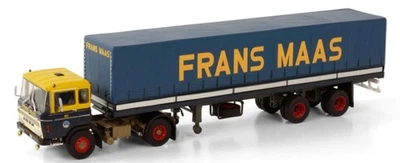 WSI, DAF 2600 4x2 con rimorchio a 2 assi FRANS MAAS, 1/50,  WSI01-3646 - Immagine 1 di 4