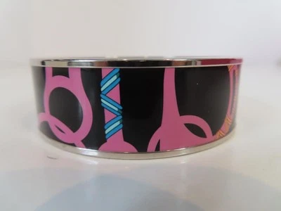 Brazalete Brazalete Hermes Negro/Multicolor Panoplia Ecuestre Graffiti 70 NUEVO SIN CAJA Foto 1 de 4