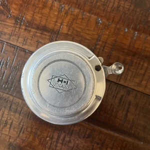 Vintage H-I AUTO FLY REEL MADE IN UTICA, NY Silver with Line - Picture 1 of 4