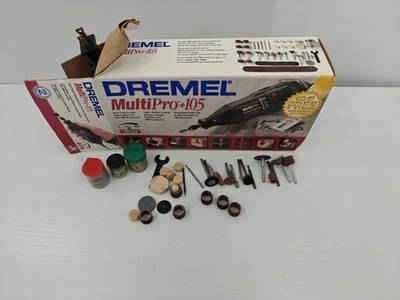 Vintage Dremel MultiPro 395 Type 5 Rotary Tool Kit Variable Speed USA w/Box - Image 1 of 4