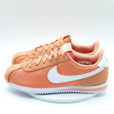 Nike Cortez Zapatillas Niños Grandes Talla 5.5 Rosa Albaricoque Blanco IF1615-800 NUEVAS EN CAJA Foto 1 de 4