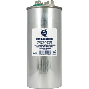 Condensador de doble funcionamiento Appli Parts para ac 75+5 Mfd uF (microfaradios) 370VAC o 450VAC - Imagen 1 de 8