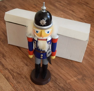 Vintage German Erzgebirge Wooden Nutcracker Doll / Figure 12” Tall RARE - Image 1 of 4