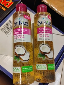 St. Ives Peeling & Nourish Kokosöl Peeling mit Traubenkern Neu Posten 2  - Bild 1 von 2