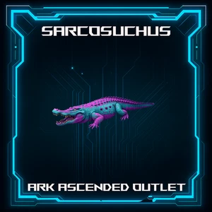 Sarcosuchus/Sarco-Ark Survival Ascended-PvE-ASA-Top Stats-Colors-Official - Picture 1 of 4
