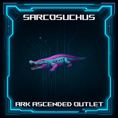 Sarcosuchus/Sarco-Ark Survival Ascended-PvE-ASA-Top Stats-Colors-Official - Image 1 of 3