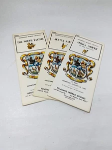 Vintage Afrika und Südpazifik Reiseprospekt Lot Broschüren Fluggesellschaften. Global - Bild 1 von 8