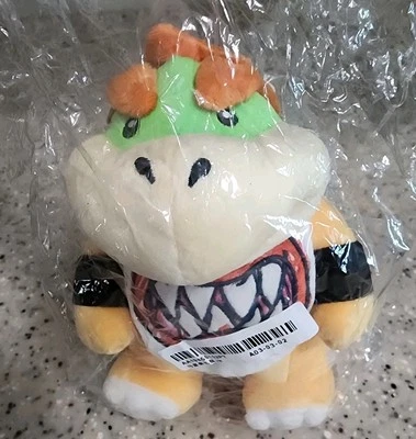 Super Mario Bros. Bowser Jr. 9 英寸毛绒电子游戏任天堂  — 第 1/4 张图片