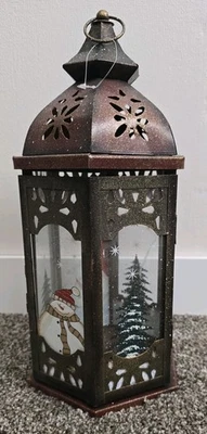 13 Inch Decorative Hanging Christmas Lantern NWOT - Image 1 of 4