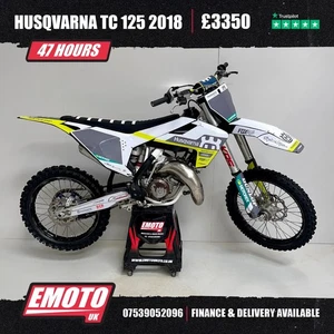 HUSQVARNA TC 125 2018 Motocross Bike 125cc SX @EmotoUK - Finance Available - Picture 1 of 6