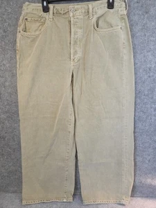 Citizens of Humanity Premium Vintage Pants Jeans 30x28 Wide Leg Button Fly Tan - Picture 1 of 14