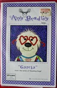 Amy Bradley schillernde Hunde Garcia Quilt Blockmuster Kit Beuteltasche 2002 mit Stoff - Bild 1 von 2