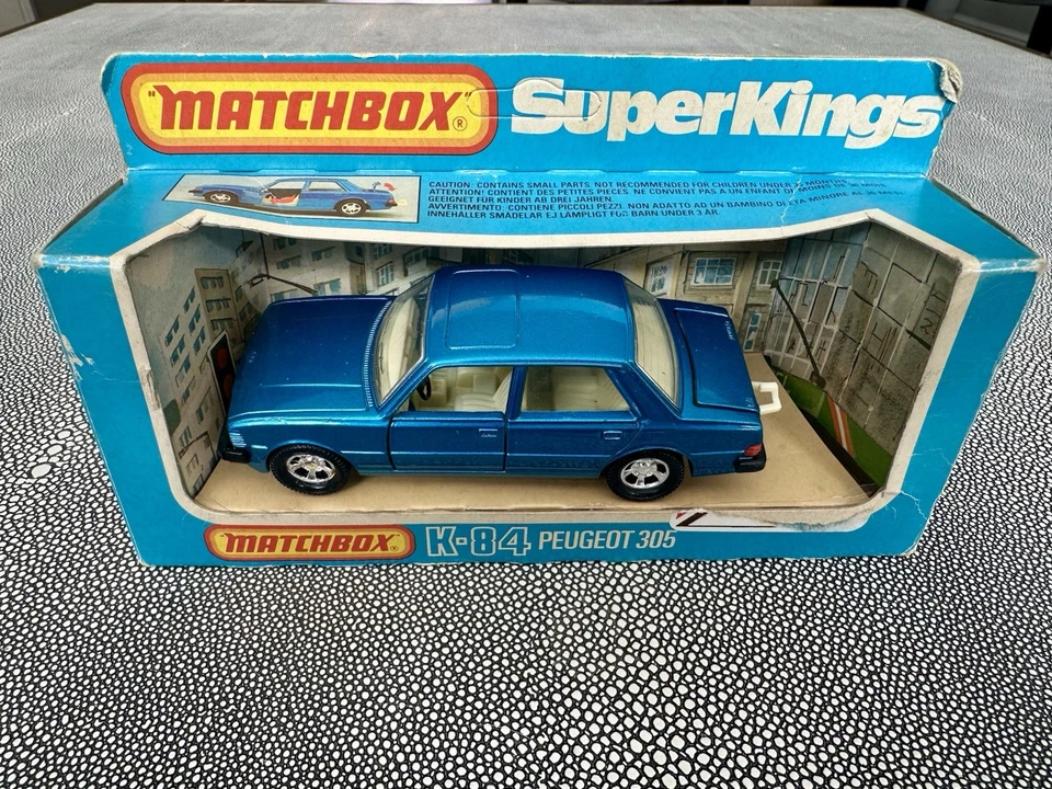 Coche modelo Matchbox Super Kings Peugeot 305 K-84 1981 Foto 1 de 1