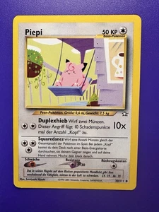 PIEPI CLEFAIRY GERMAN 30/111 NEO GENESIS NON-HOLO 2000 POKÉMON TCG - Picture 1 of 11