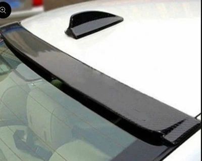 Real Carbon Fibre  SPOILER REAR WINDOW WING LIP FOR BMW 3 SERIES E90 2005-2011 - image 1 of 4