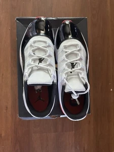 Nike Air Jordan 11 CMFT Low Concord Bred Black University Red DN4180-102 Size 12 - Picture 1 of 4