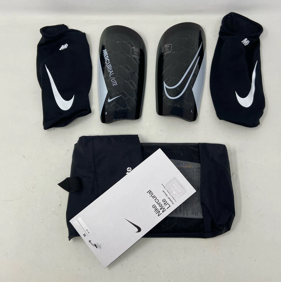 Nike Mercurial Lite Shin Guards Fa22 Protection Black Medium