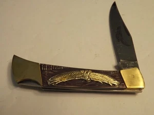 Vintage Stainless Steel Folding Knife with 1 Stainless Steel Blade From Japan-VG - Picture 1 of 6