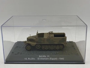 Sd.Kfz.11 1:72 El Alamein Egipto 1942 semioruga militar África WWII Altaya - Imagen 1 de 1