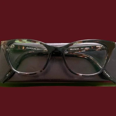 Montura de gafas Barton Perreira Nina para mujer borde completo tortuga 145 18 49 Foto 1 de 4