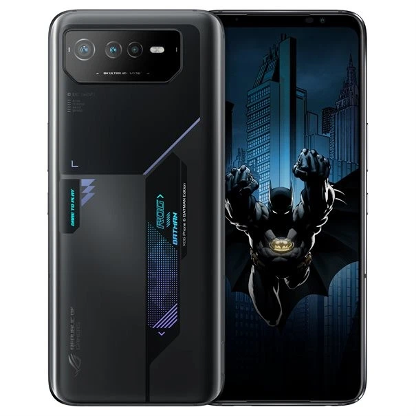 ASUS ROG Phone 6D Batman Edition Dual Sim 12+256GB night black - Bild 1 von 4