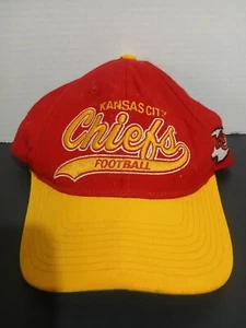 Kansas City Chiefs Hat Script Vintage The Natural Starter Wool Snapback Retro - Picture 1 of 3