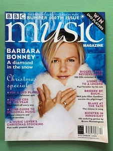 BBC MUSIC magazine December-2000 100th Issue BARBARA BONNEY Eliot Gardiner (UK) - Picture 1 of 2