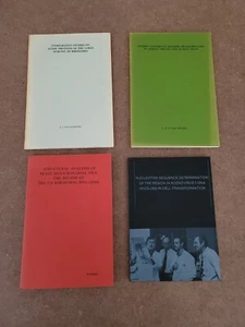 Lot 4 Bos Matt Van Muijen Van Agthoven Published Thesis Book Biochemistry Virus - Imagen 1 de 7