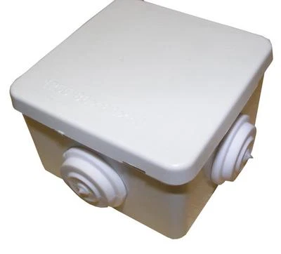 KAMSAT CABLE CONNECTION BOX HIGH QUALITY PRODUCT OUTDOOR IP55 80x80x50mm
